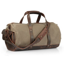 LG10 Canvas Leather Travel Bag