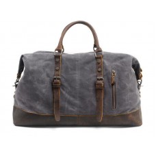 LG17 Canvas Leather Travel Bag