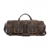 LG35 Travel Luggage Bag Genuine Leather Bag For Men