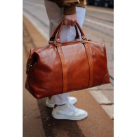 LG45 Travel Luggage Bag Genuine Leather Bag For Men