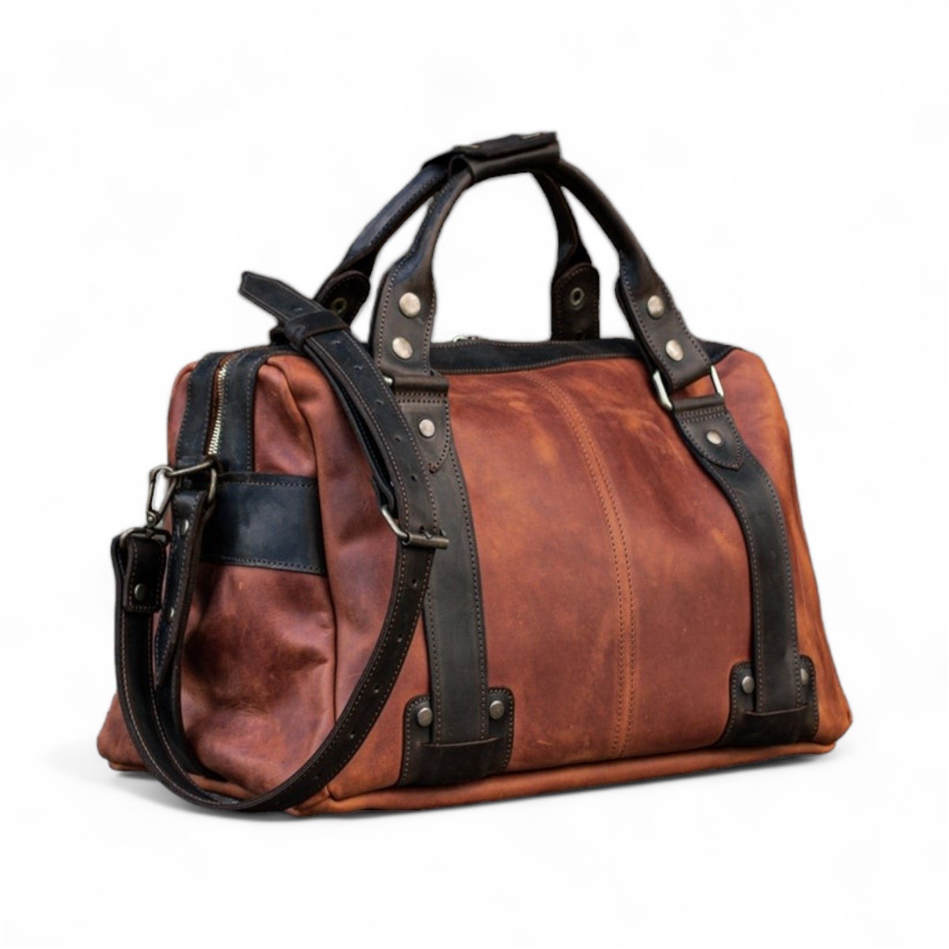 Stylish Leather Travel Bag
