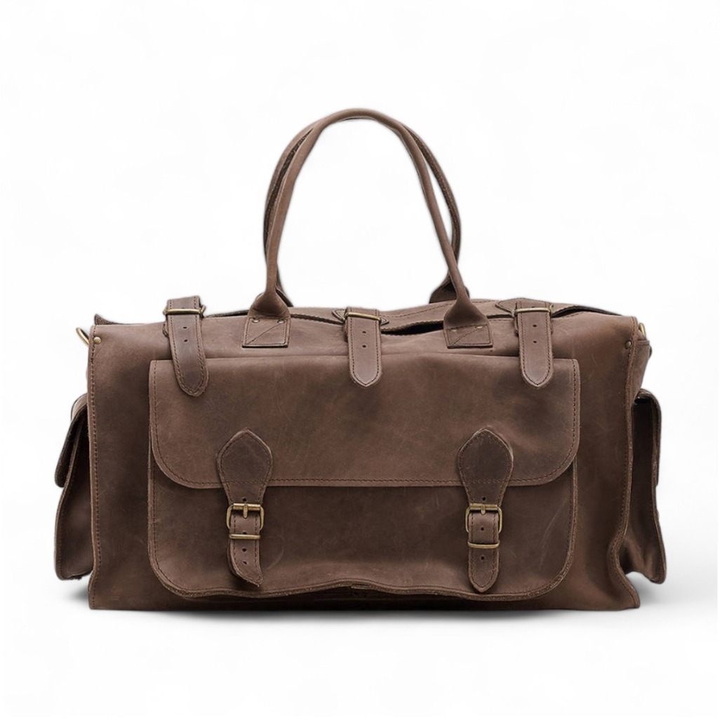 Explorer Leather Luggage Bag