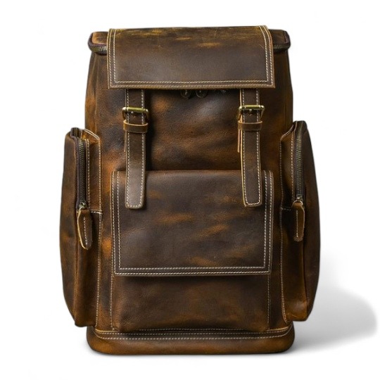 Nomad Leather Backpack