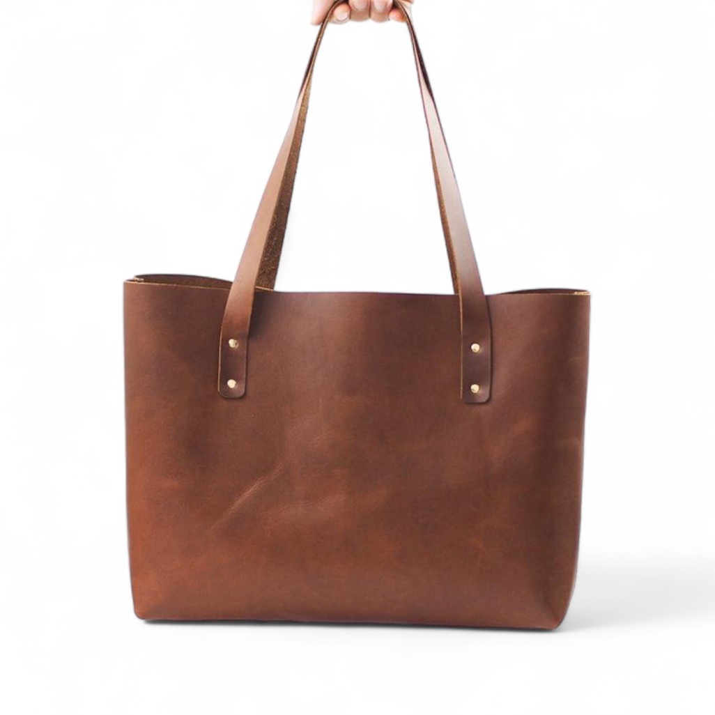 Sienna Leather Tote Bag