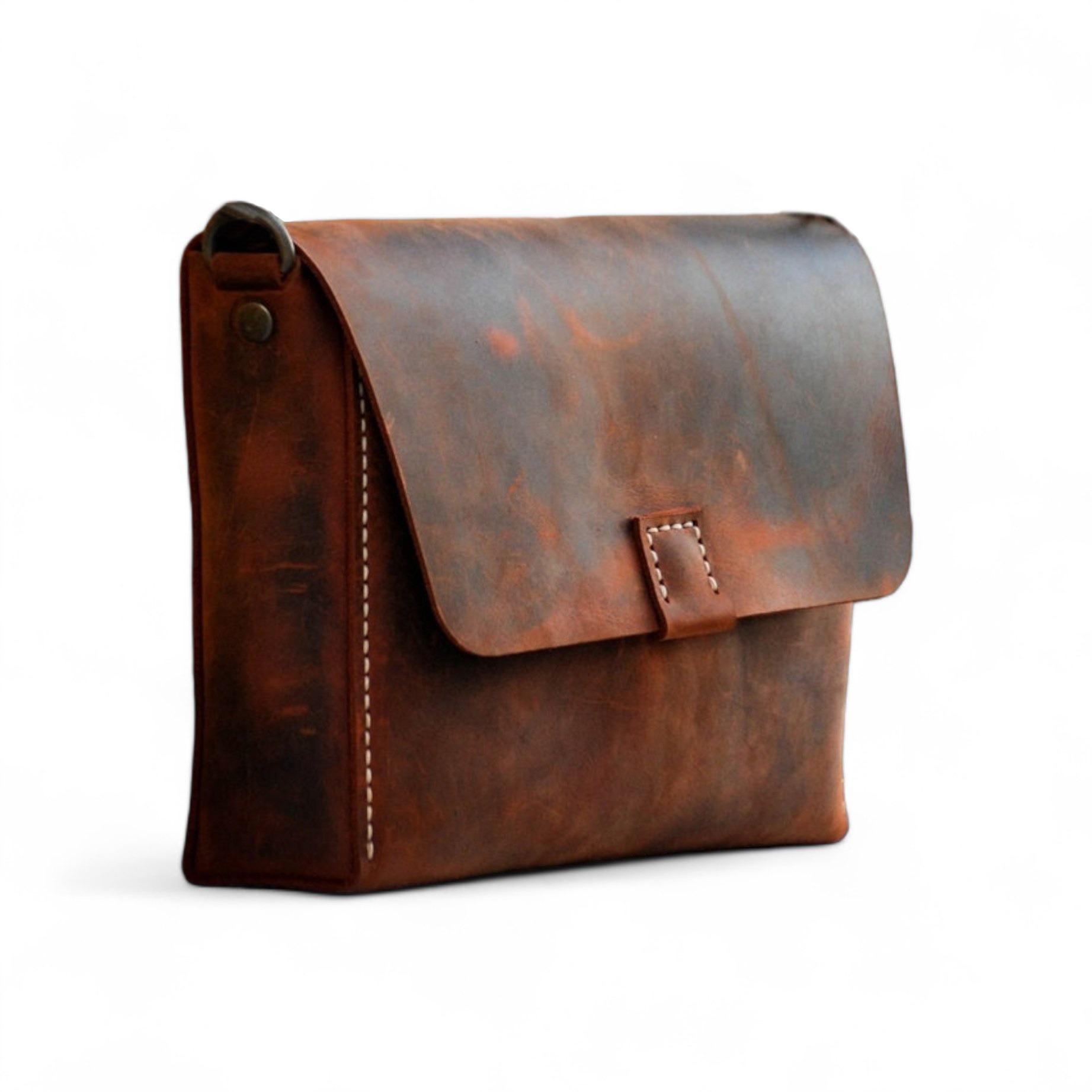 Rustic Retreat Leather Sling Bag