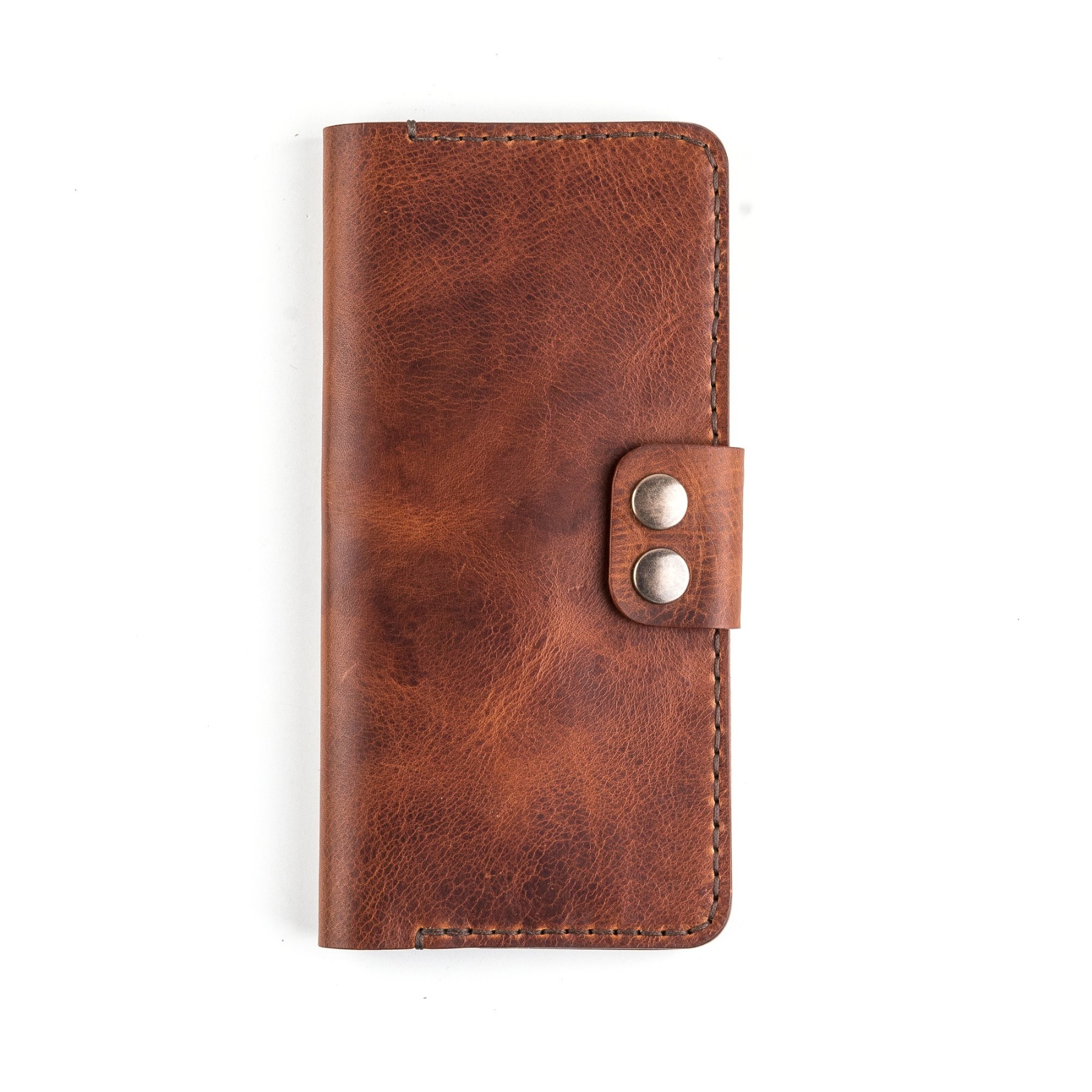 Handcrafted Leather Passport Sleeve for Travel - Stylish and Protective