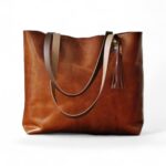 Carryall Leather Tote Bag