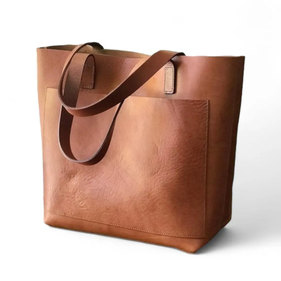 Timeless Leather Tote Bag