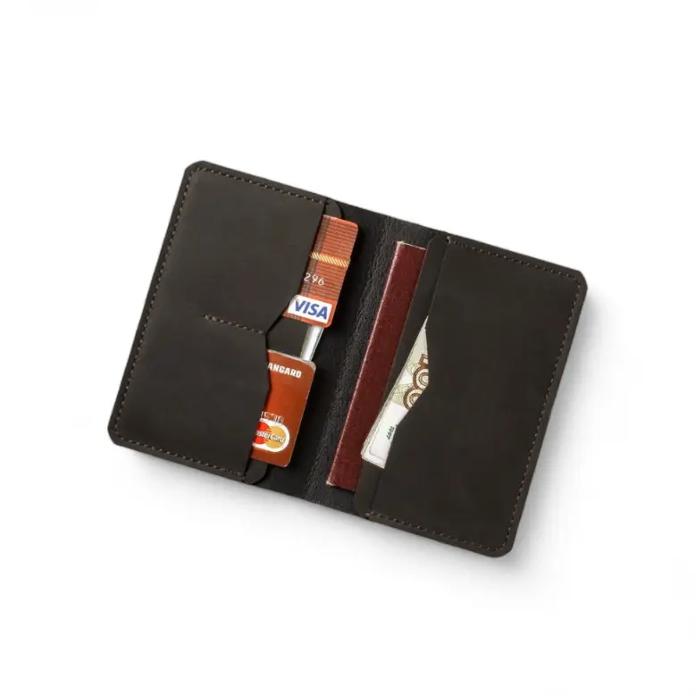 Genuine Leather Passport Case - Personlaised