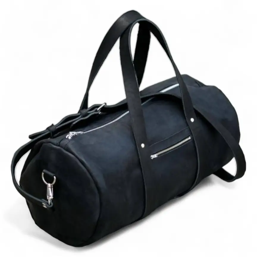 Stylish Leather Gym Bag