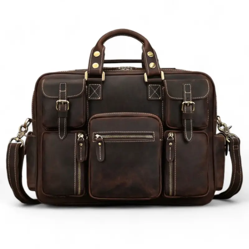Belfort Laptop Bag - Black