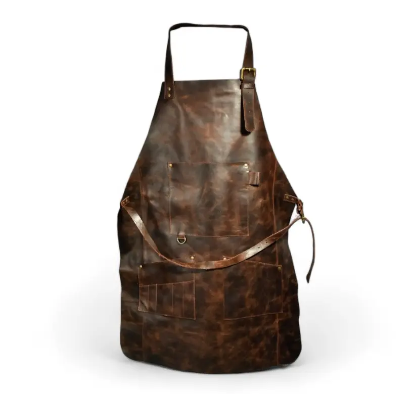 Premium Leather Apron for Barbecue